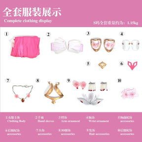 Hot Game Honor of Kings Lady Zhen/Zhen Ji Cosplay Costume