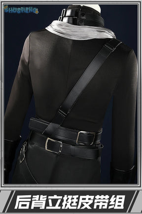 Shusheng Arknights Ulpianus Cape Hat Cosplay Costume Cos Game Anime Party Uniform Hallowen Play Role Clothes Clothing