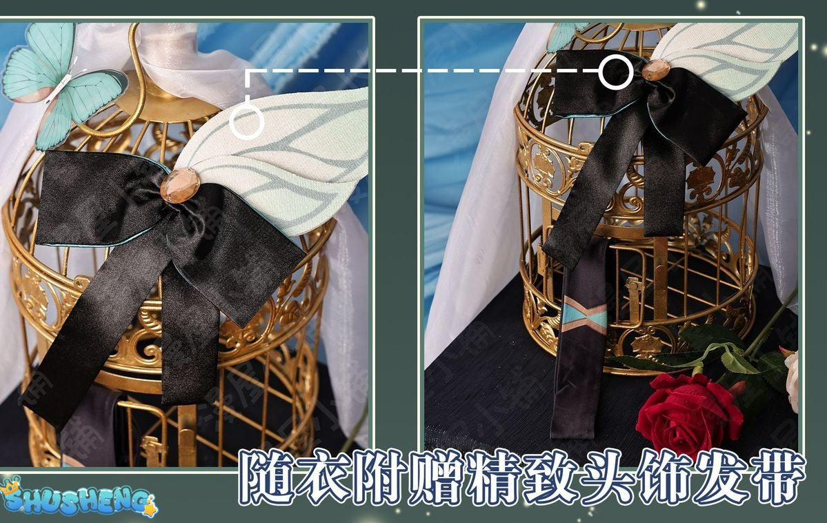 Firefly Cosplay Game Honkai Star Rail Midsummer Firefly Time Casual Wear Suit Cosplay Costume Dress Halloween Cos