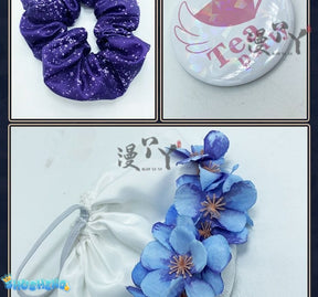 Blue Archive cosplay Misono Mika Cosplay Costumes  Princess Girl Wedding Satin Dress Shawl Headwear Suit Costume