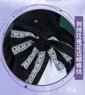 Rikka Takanashi Cosplay Costume Summer Gothic Dress Wig Halloween sweet girl New uniform Hero Cos