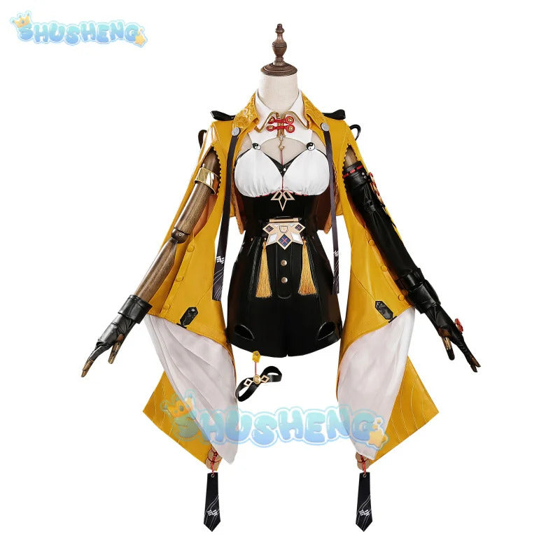 Zenless Zone Zero Yixuan Cosplay Costume Uniform Halloween Carnival Party Christmas Play Role Clothes Clothing for Women