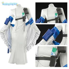 NIKKE：The Goddess of Victory Arkana Cosplay Costume Dress shawl shoulder strap ring prop set Halloween new elegant Woman uniform