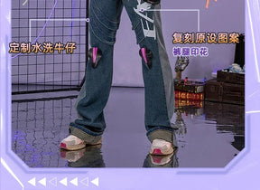 Game Juno OVERWATCH2 Cosplay OW Linkage Girl Goup Costume Halloween Party Sweet Women Uniform Props Accessories  Set