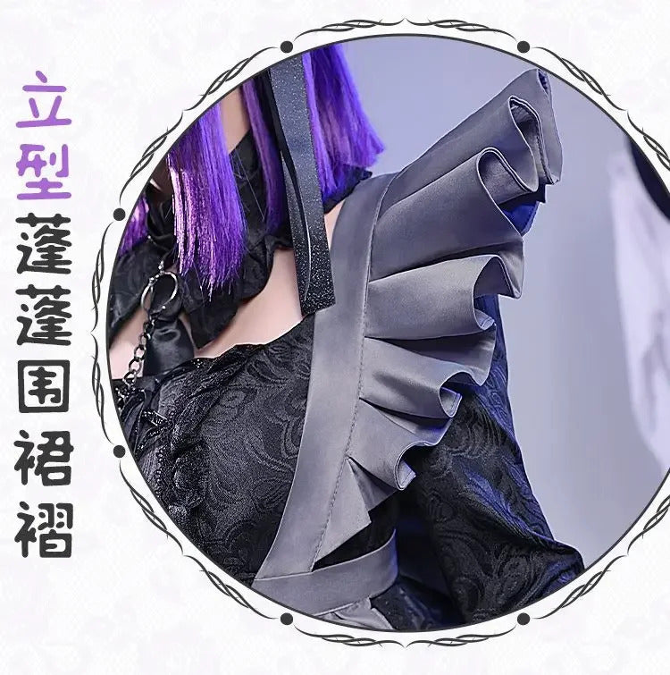 Kitagawa Marin My Dress-Up Darling Cos Name Cosplay Costume Dress hat accessories socks apron girl Halloween Lolita maid uniform