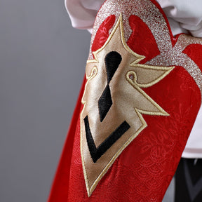 ‌Game Genshin Impact Mondstadt Dahlia Cosplay Costume Boy Outfit Anime Character Style Double Penetration Halloween