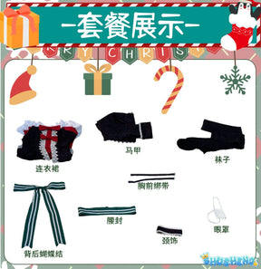 Love, Chunibyo & Other Delusions Takanashi Rikka Cosplay Costume Gothic Dress Wig hat eye mask socks Halloween sweet girl uniform