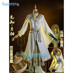 Shusheng  Identity V Eli Clark Seer Purple Skin Fashion Game Suit Handsome Uniform Cosplay Costume Halloween Party Outfit