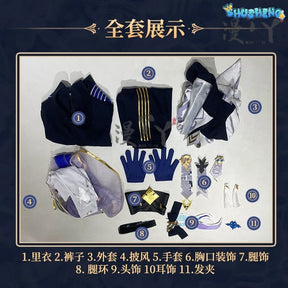 Game Honor of Kings Heino Cosplay Costume Uniform Halloween Carnival Party Christmas Play Role Clothes Clothing