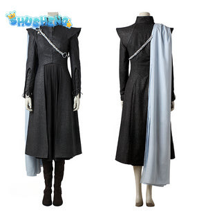 Game of Thrones Season 7 Daenerys Targaryen Cosplay Costume for Women Halloween Party Play uniform