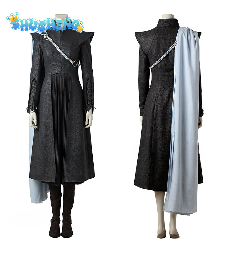 Game of Thrones Season 7 Daenerys Targaryen Cosplay Costume for Women Halloween Party Play uniform