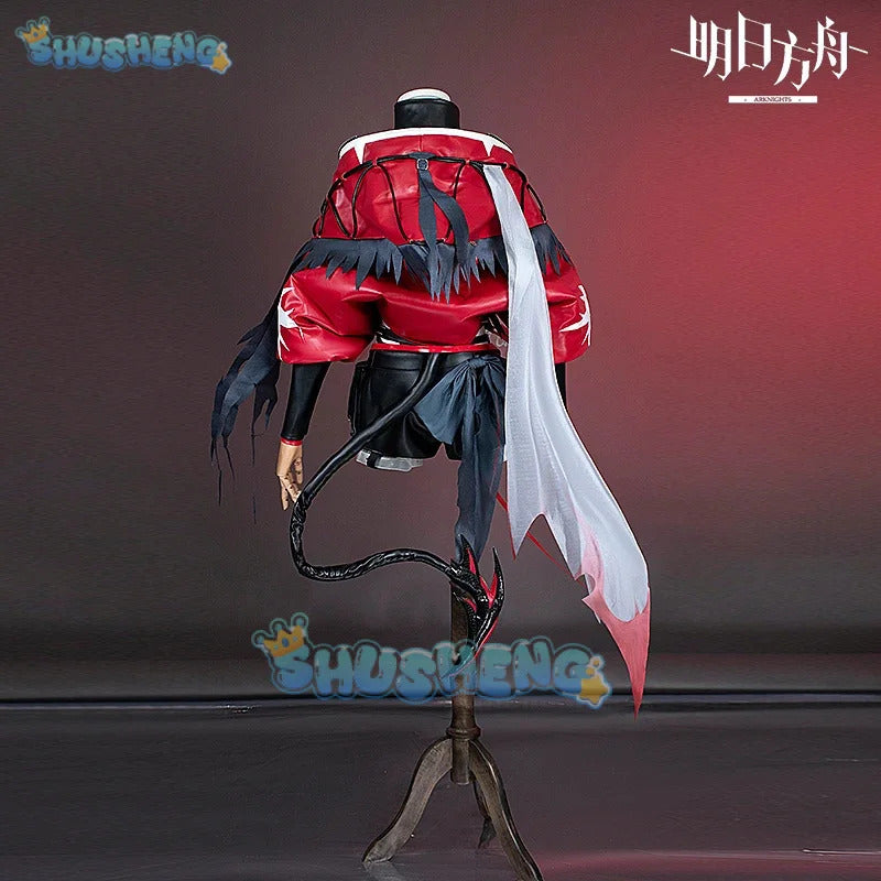 Game Arknights Wiš'adel Cosplay Costume  W Wiš'adel  Cosplay Outfit For Halloween Carnival Uniform Christmas Adult Prop