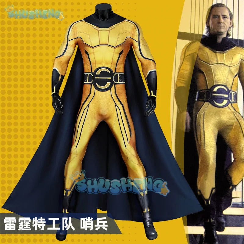 Thunderbolts The Sentry Cosplay Costume Uniform Halloween Carnival Party Christmas Play Role Clothes Clothing for Men