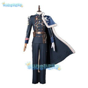 Identity V Lestrade Jose Baden Cosplay Costume First Officer Uniform Halloween Carnival Party Christmas Play Role Clothes