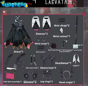 Arknights: Endfield Levantine Cosplay Costume for Women