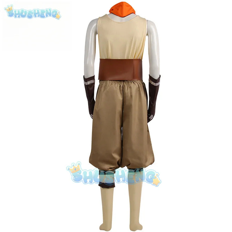 LoL Arcane Ekko Cosplay Costume The Boy Who Shattered Time Uniform Outfits Halloween Carnival Suit For Man And Women Shusheng