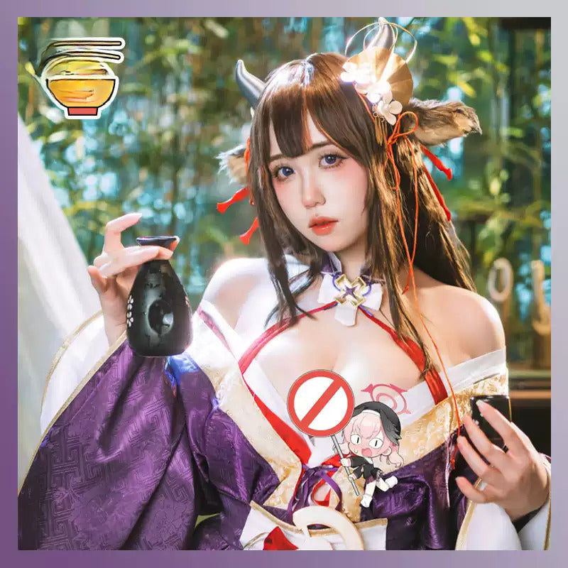 Shusheng-R Game Azur Lane IJN Kashino Kashino Sexy Kimono Cosplay Costume