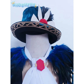 Identity V Mr Swifts acrobat cosplay costume winter warm velvet cotton set gorgeous elegant hat bag prop woman man party uniform