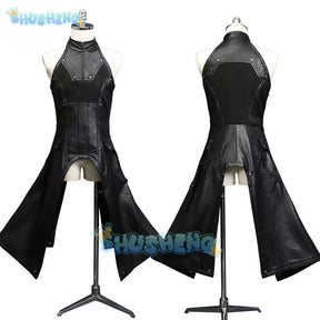 FF7 Sephiroth Cosplay Final Fantasy VII Costume Black Coat and Accessories Halloween Party Handsome Uniform youth Sephiroth Set