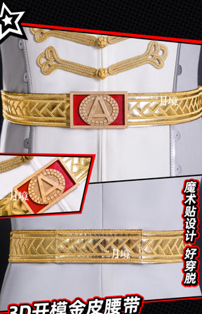 Anime Person 5 Akechi Goro Cosplay Costume Strange Thief Uniform Halloween Carnival Party Christmas Play Role Clothes