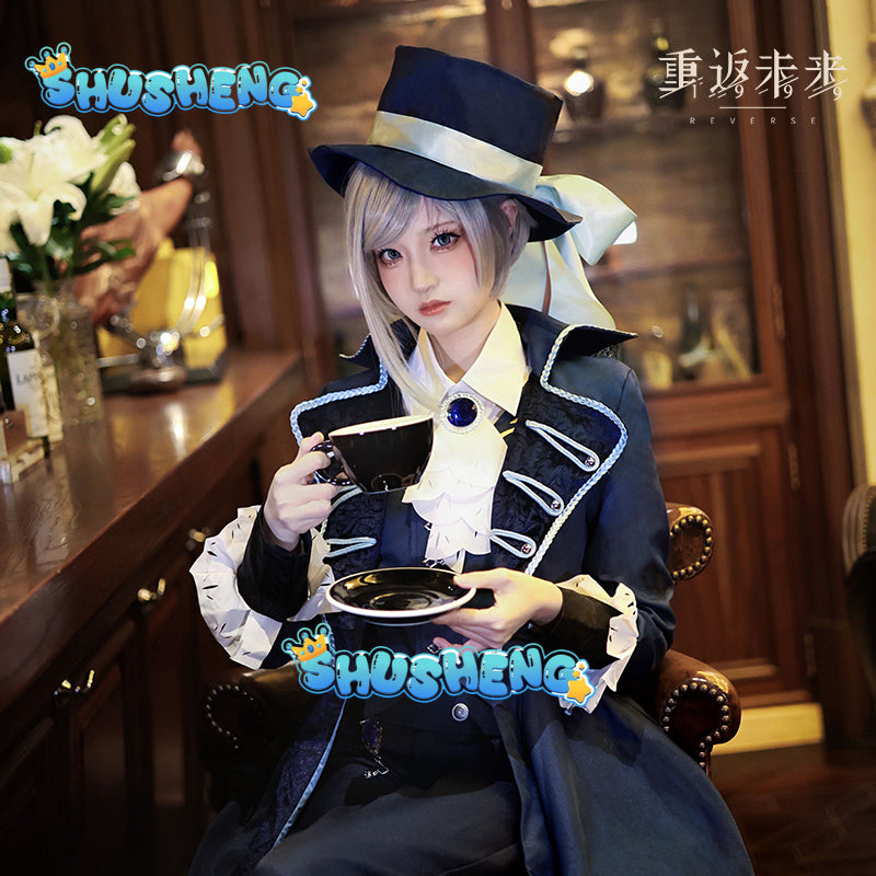 Vertin Cosplay Costume Reverse:1999 Carnival Uniform Wig Anime Halloween Costumes Men Game