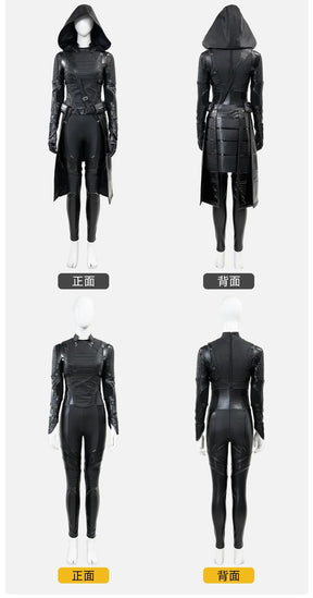 Thunderbolts Ghost Cosplay Costume Uniform Halloween Carnival Party Christmas Play Role Clothes Clothing for Women