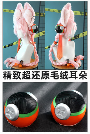 Shusheng-R Zenless Zone Zero Zhao Cosplay Costume Halloween Party Uniform Accessories Props Shoes Gloves Tail Complete Set