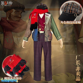 Identity ⅤFactory owner Cosplay Leo Beck Costume Halloween Carnival Party Christmas Play Role Clothes Clothing