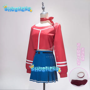 MiSide Mita Cosplay Game Anime Women Dress Sets Plus Size Horror Galgame