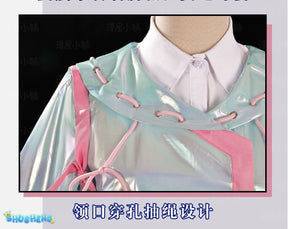 Kiriko Overch 2 Cosplay Costume Dancing Lightly in the Rain Halloween Party Sweet Dress Coat Prop Women Uniform Suit