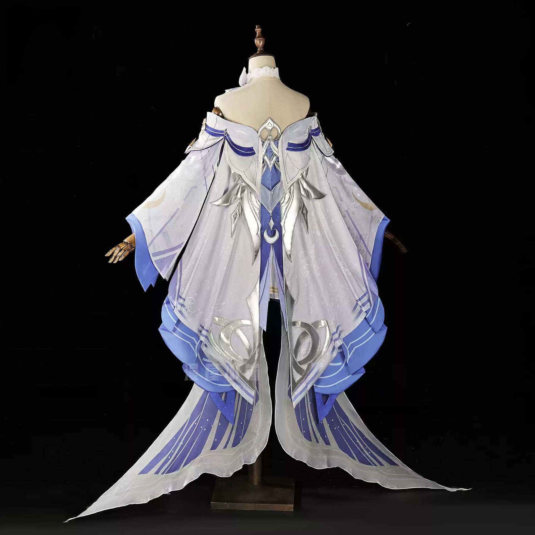 Shusheng-R Genshin Impact Columbina Cosplay Costume Hanfu Dress Halloween Carnival Party Christmas Play Role Clothes Clothing