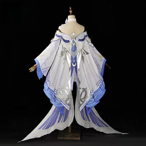 Shusheng-R Genshin Impact Columbina Cosplay Costume Hanfu Dress Halloween Carnival Party Christmas Play Role Clothes Clothing