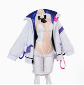 Honkai Gakuen 2 Tiara City Express Cosplay Costume Leather jumpsuit necklace outerwear sock set women Halloween sexy new uniform