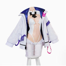 Honkai Gakuen 2 Tiara City Express Cosplay Costume Leather jumpsuit necklace outerwear sock set women Halloween sexy new uniform