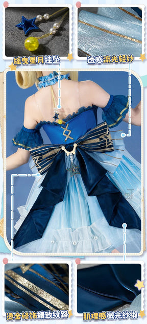 Infinity Nikki Cosplay Costume Light Bubble Uniform Halloween Carnival Party Christmas Play Role Clothes Clothing for Women