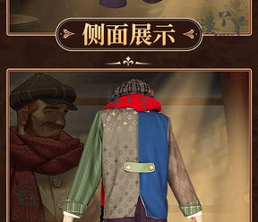 Identity ⅤFactory owner Cosplay Leo Beck Costume Halloween Carnival Party Christmas Play Role Clothes Clothing