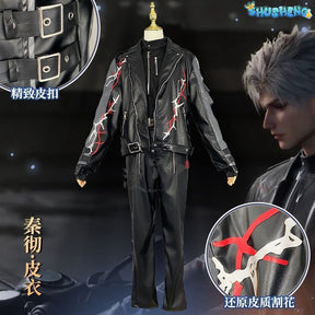 Game Love And Deepspace Leather Sylus Cosplay Costume Cos Qinche Sylus Party Uniform Women Men Hallowen Play Role Clothes