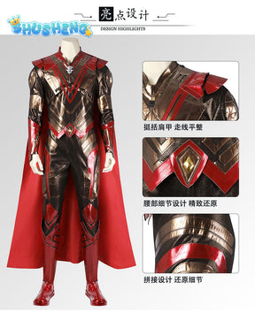 Adam Warlock Cosplay Jumpsuit Cloak Men Costume Movie Guardians 3 Nebula Women Shirt Superhero Roleplay Fantasia Halloween Party