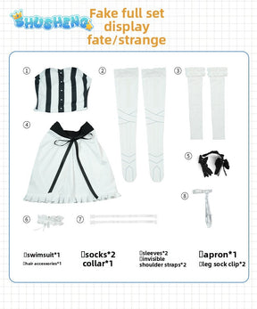 Cosplay Series:Fate/strange Fake -Francesca Prelati  Cosplay high quality Costume full set Shushengcos