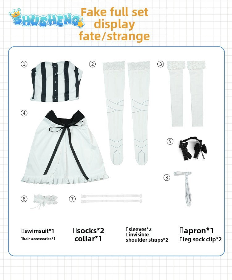 Cosplay Series:Fate/strange Fake -Francesca Prelati  Cosplay high quality Costume full set Shushengcos