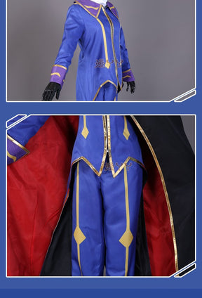 Anime Code Geass Lelouch of the Rebellion R2 Zero Outfits Cosplay Costume