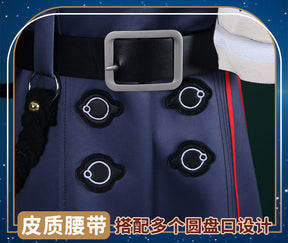 Topaz Cosplay Costume Honkai Star Rail Dress Headwear Full Set Outfits Carnival Party Gifts