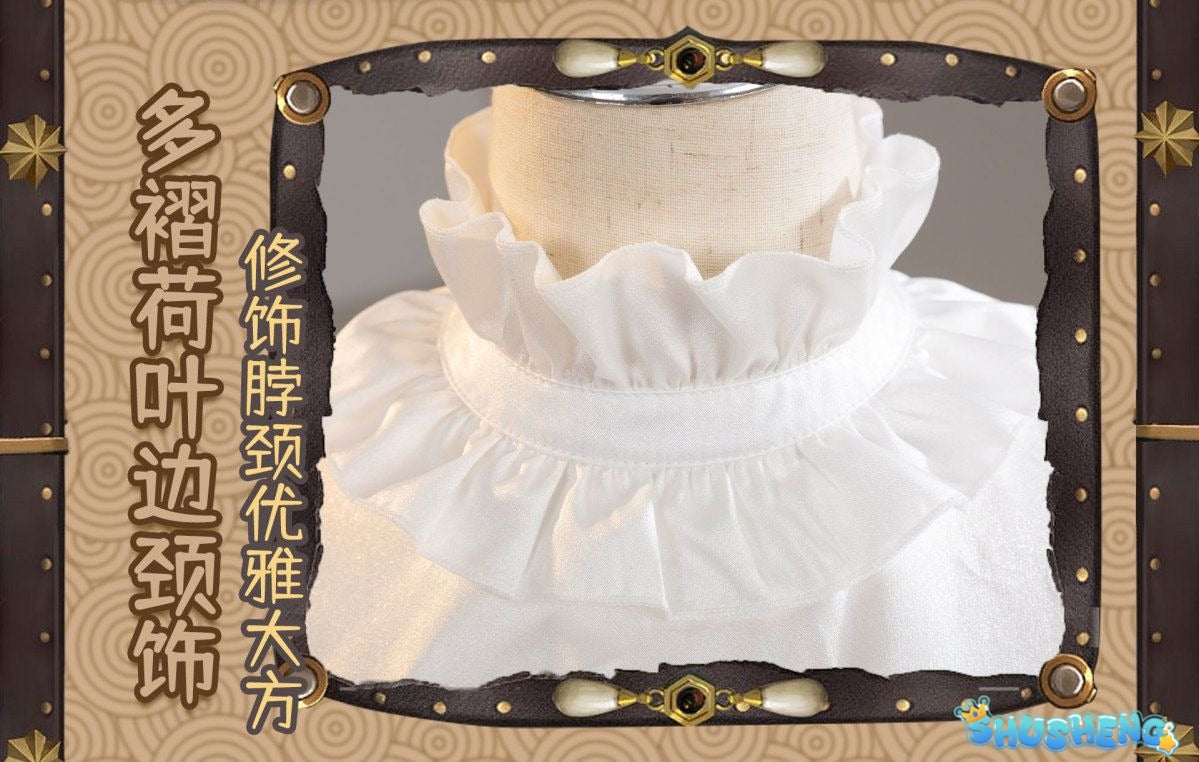 Perfumer Refiner Vera Nair Cosplay Costume Game Identity V Anime Roleplay Suit Halloween Carnival Party Uniform