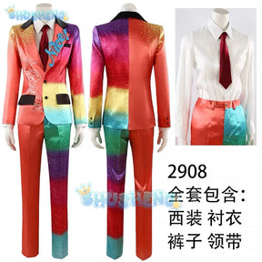 Ensemble Stars Nice Arneb Thunder  Cosplay Costume Colorful Suits Uniform Hallowen Carnival Party Play Role for Women Men