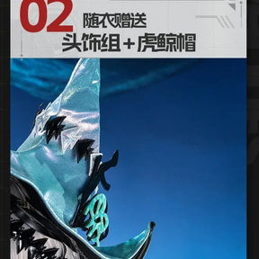 Arknights Skadi the Corrupting Heart Cosplay Costume Abyssal Hunters Uniform Halloween Carnival Party Clothing