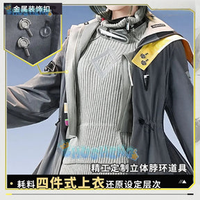 Arknights: Endfield Endministrator B Cosplay Costume Uniform Halloween Carnival Party Christmas Play Role Clothes Clothing