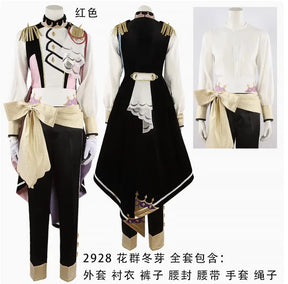 Ensemble Stars Esupuri Sagiri Esu Hanamura Fuyume Natsu Kanna Hojo Raika Cosplay Costume Uniform Halloween Carnival Party