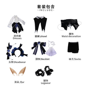 Zenless Zone Zero cosplay Game Costume Vivian Vampire Girl cosplay Anime Costume