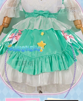 Miku cosplay cute princess Loli dress Miku wig play a full set of dresses for Christmas and Halloween