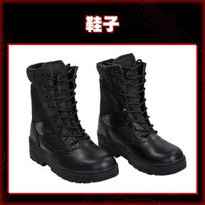 Shusheng-R Movie Tron:Ares Ares Full Set Uniform Shoes Cosplay Costume